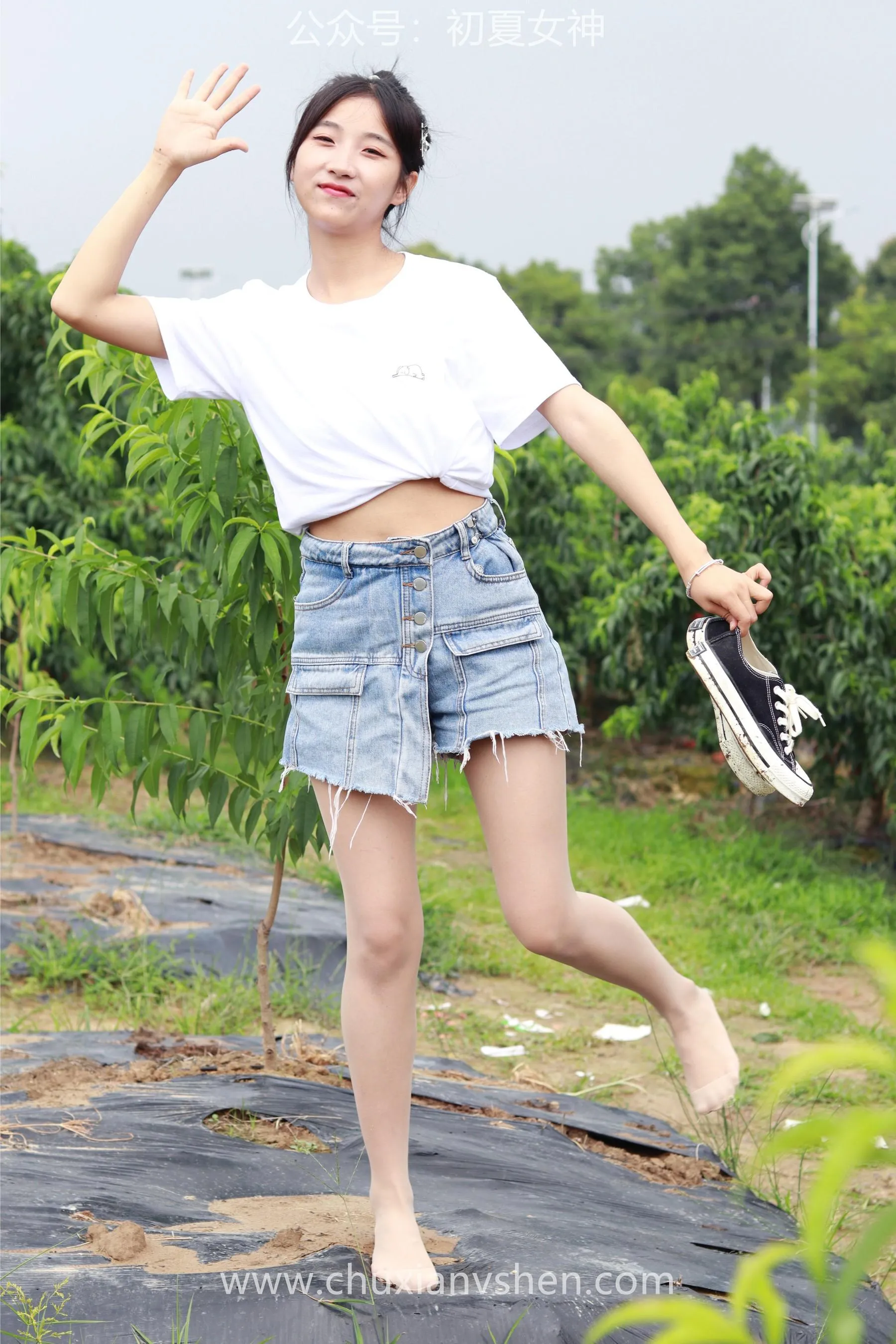 初夏女神 NO.055 双双点点 桃园姐妹 [172P]插图3
